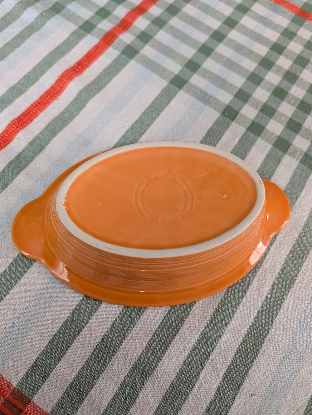 Fiestaware Tangerine Individual Casserole